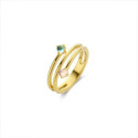 ANILLO NAIOMY AG925 BAÑO ORO PIEDRAS COLOR