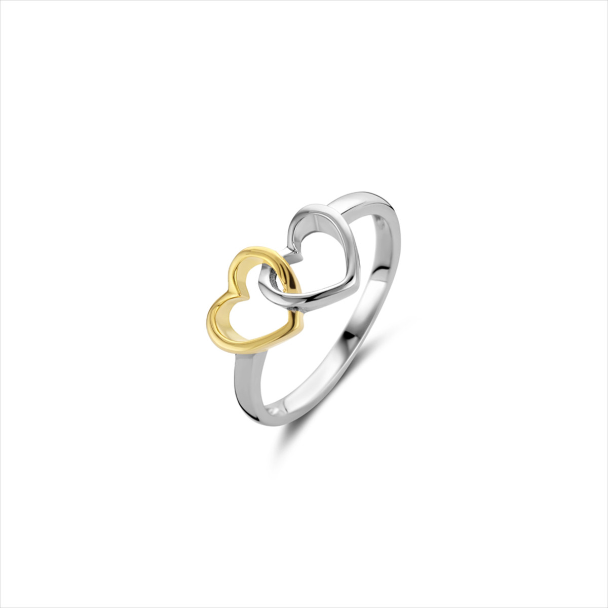 ANILLO NAIOMY AG925 BICOLOR CORAZONES